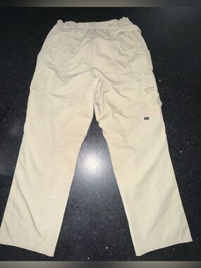 UEC 5.11 Tactical Series Tan Utility Pants MANY POCKETS PERFECT CONDITION SZ 10
